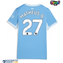 Ženski Nogometni dresi Manchester City Matheus Nunes #27 Domači 2026-27 Kratek Rokav